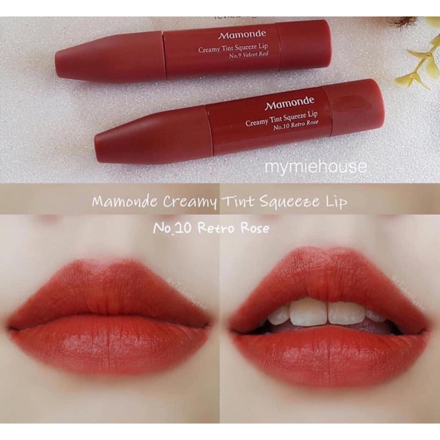 Son Mamonde CREAMY TINT SQUEEZE LIP No.10