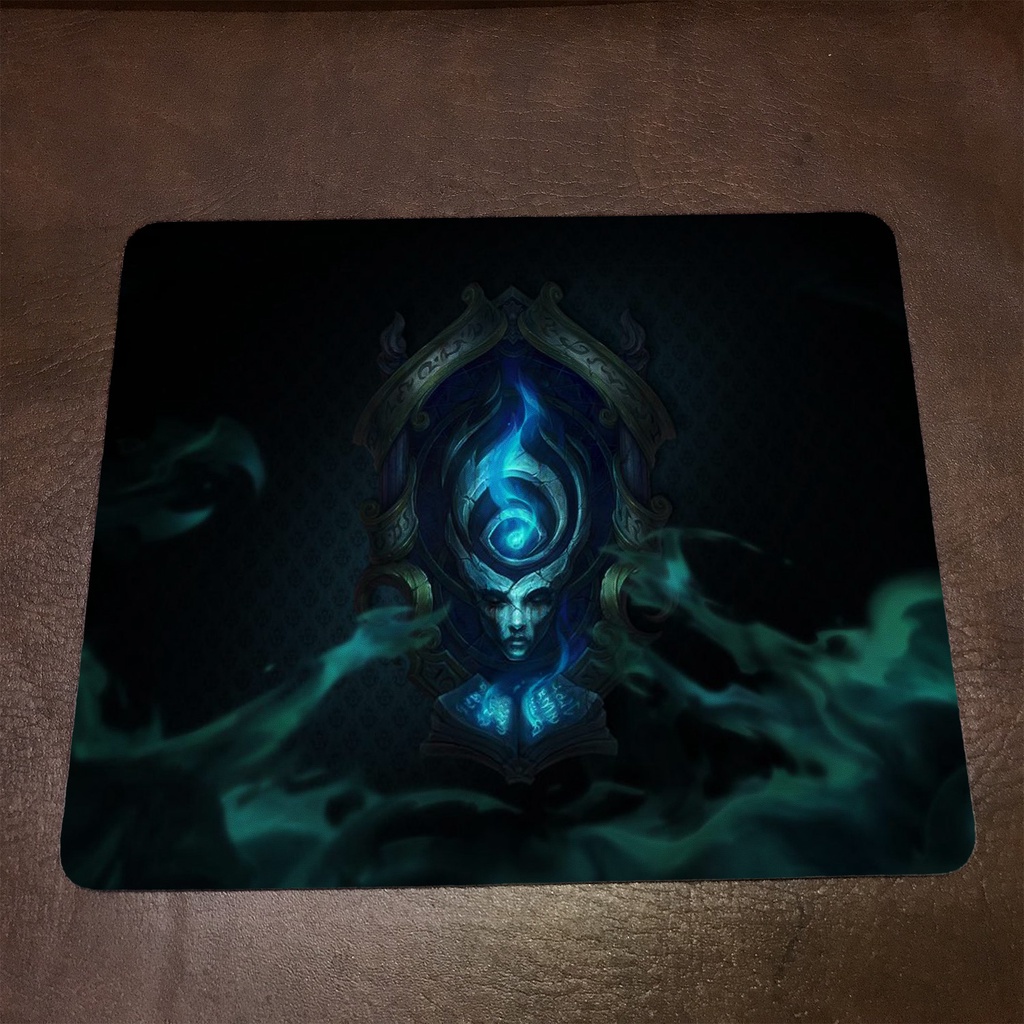 Lót chuột máy tính League of Legends KALISTA - Mẫu 1 Mousepad cao su êm ái, nhận in theo yêu cầu