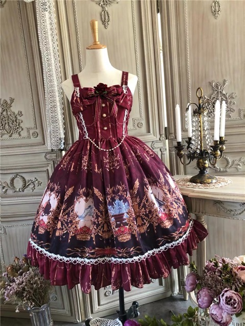 Hàng chính hãng Set Lolita bá tước tiểu thư