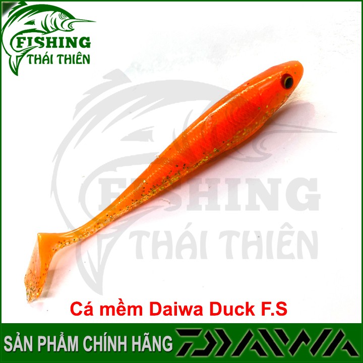 Combo 7 con mồi giả câu cá lóc, chẽm, tráp, vược, mú, cá mềm Daiwa Duck FS