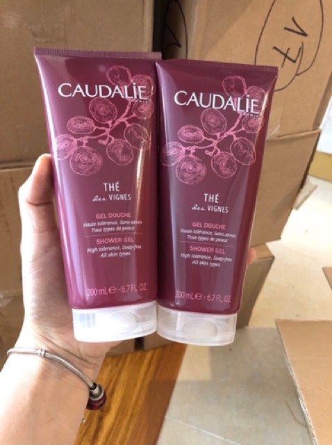 Gel tắm Caudalie màu tím 200ml | WebRaoVat - webraovat.net.vn