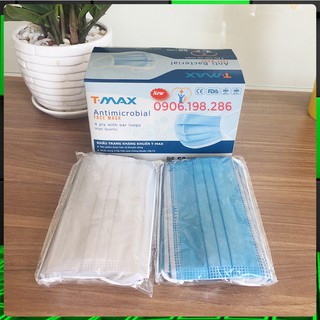 Khẩu Trang Y Tế 4 Lớp 💖FREESHIP💖 Hộp 50 Chiếc Khẩu Trang Y Tế T.MAX Kháng Khuẩn Lọc Khói Bụi, Chất Độc Hại