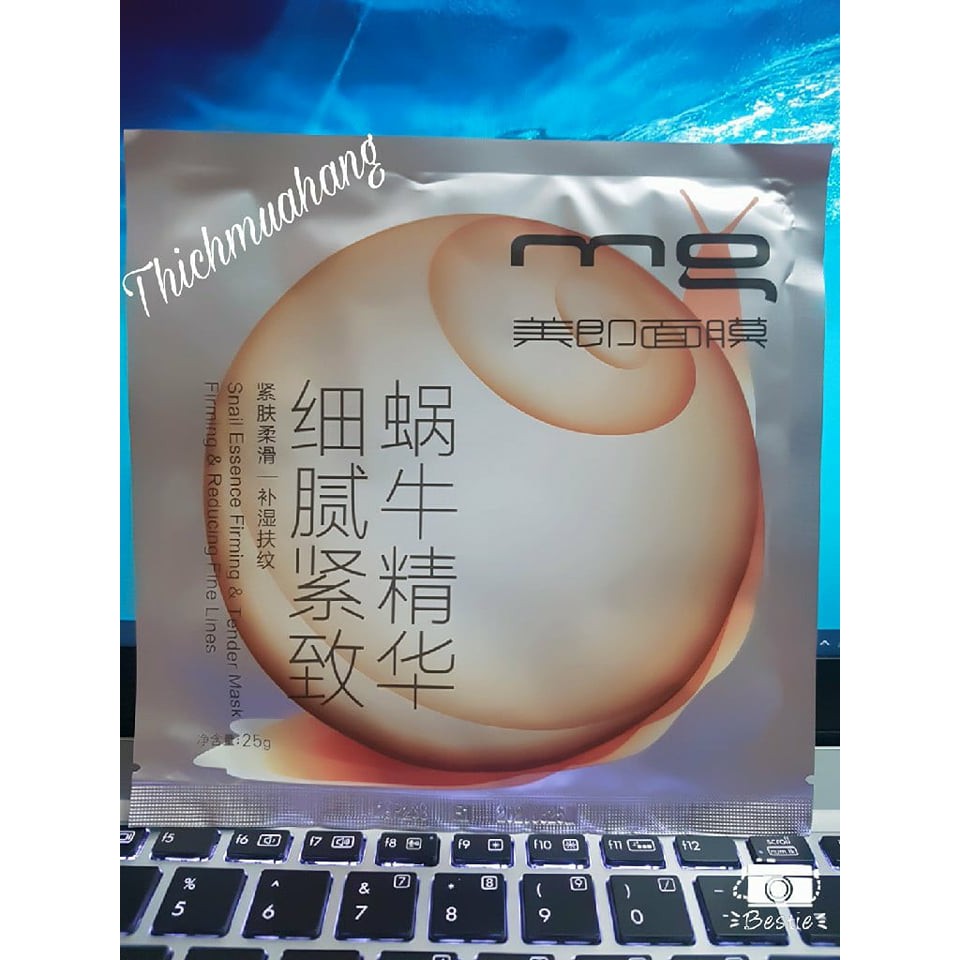 MẶT NẠ MG Snail Essence Firming & Tender Mask