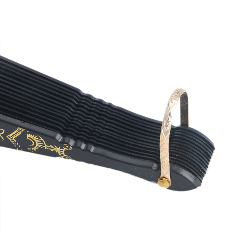 Quạt cầm tay vải lụa phối ren phong cách Tây Ban Nha sành điệu