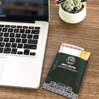 Cà phê phin giấy/cà phê túi lọc gu đậm Greenfields Coffee (hộp 5 gói)