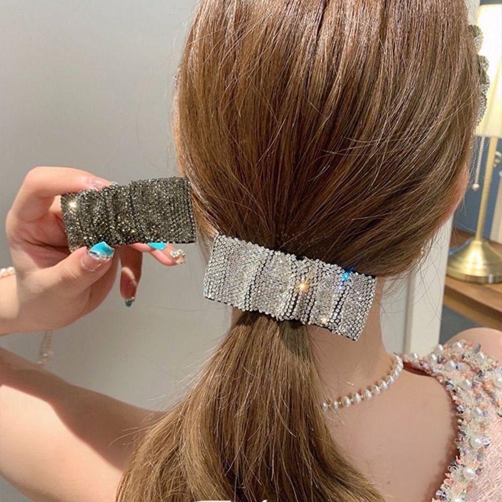 VANES1 Kẹp TóC ĐíNh Kim Cương Giả Dễ Thương Cho Nữ