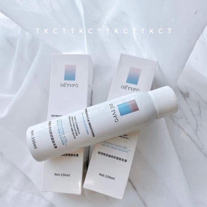 XỊT TẨY LÔNG DETVFO ( hàng sẵn)