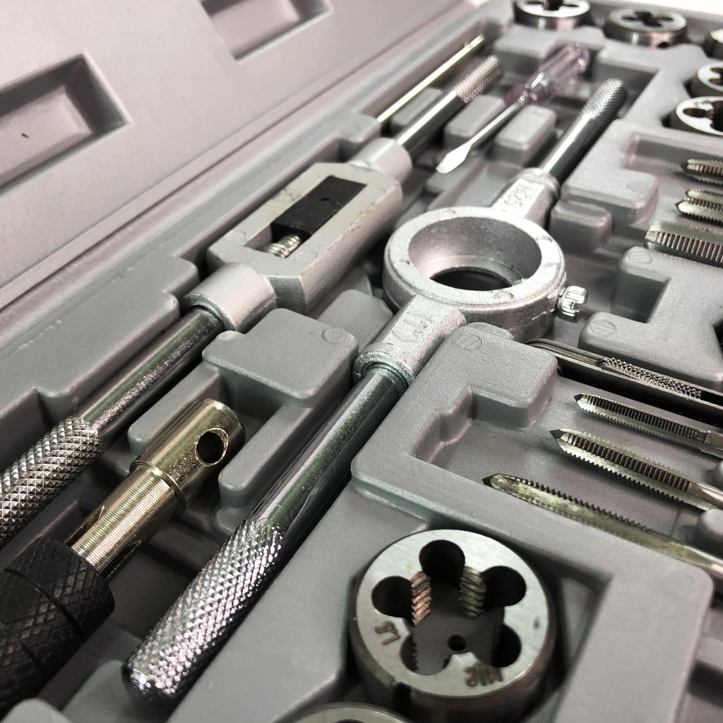 Bộ Taro Ghi 40 Chi Tiết Tạo Ren Trong Và Ren Ngoài Cao Cấp