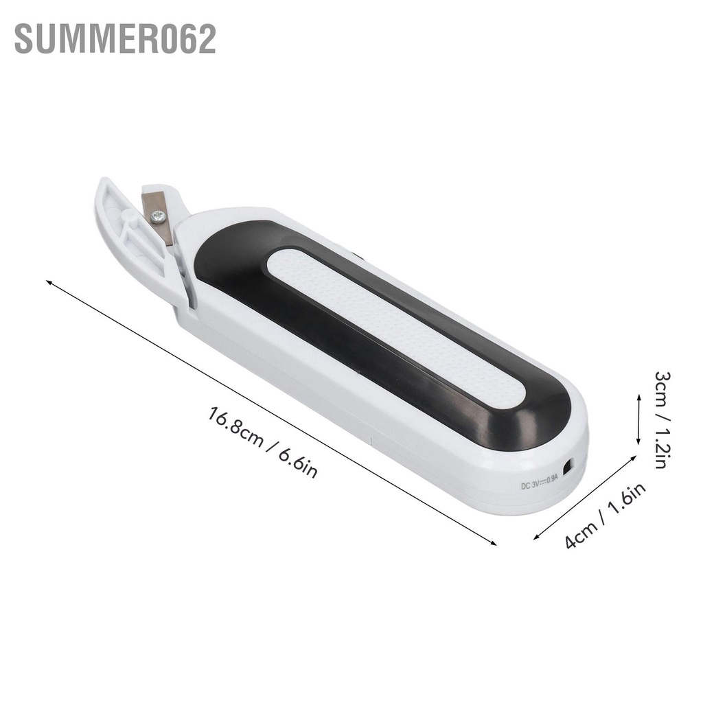 Summer062 Kéo điện Không dây Mini di động 2 chế độ cung cấp với Lưỡi kéo kim loại Nắp đậy để may