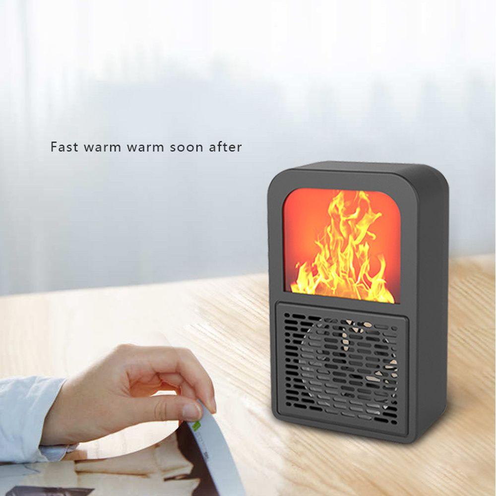 PISTA Lò Sưởi Gắn Tường 400W Tiện Dụng