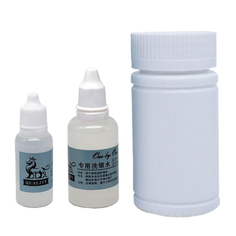NAV Gentle Jewelry Cleaner Solution Gold Silver Fine Fashion Jewelry Cleaning