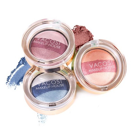 Phấn mắt phối 3 màu Vacosi Eyeshadow