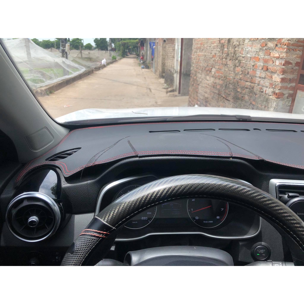 Thảm taplo da carbon cao cấp loại 1 MG ZS