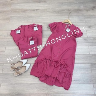 Váy hồng hồng