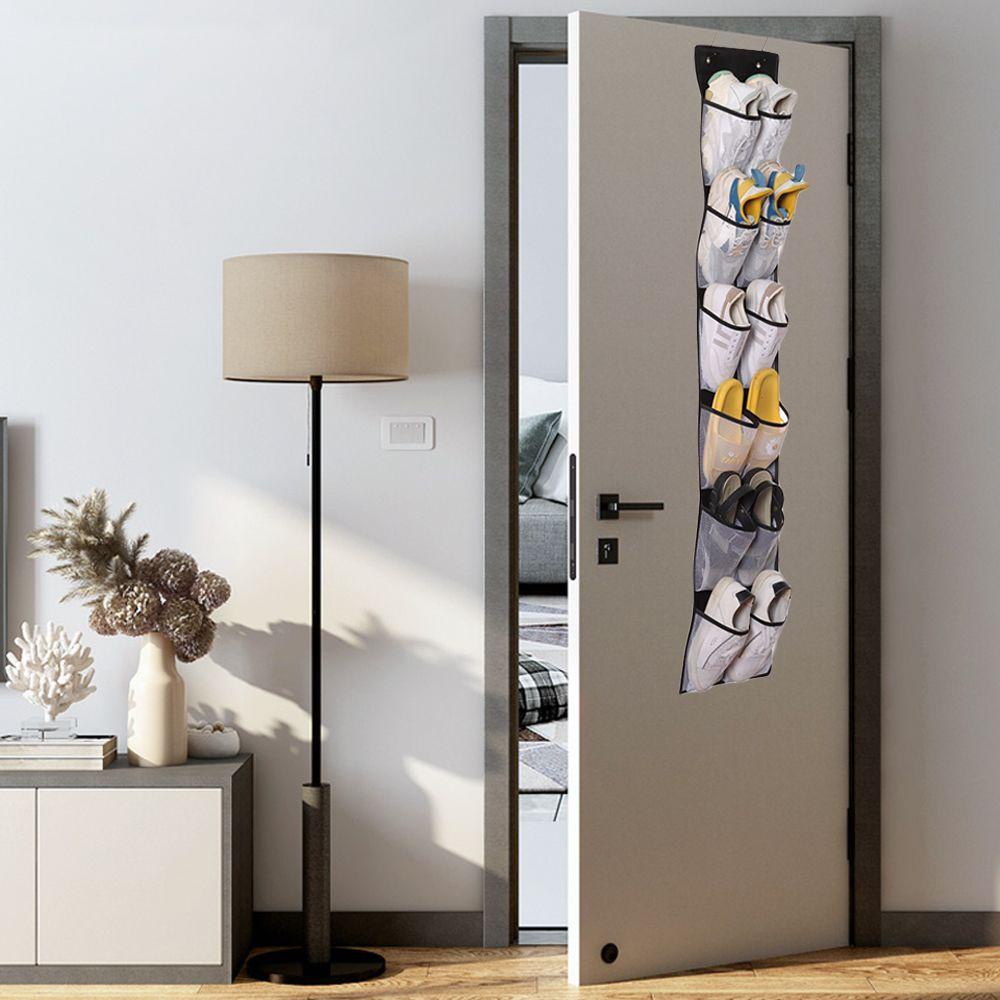 KUNHEV Túi Treo Đựng Giày Trong Suốt Có Thể Gấp Gọn Tiện Dụng