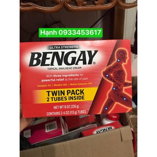 dầu nóng xoa bóp Bengay ultra strength 113g của Mỹ