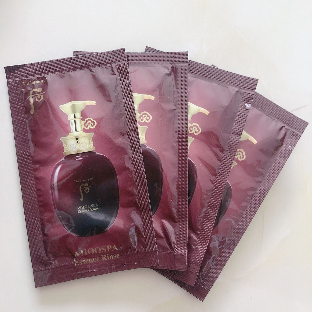 Gói Dầu Xả Whoo Spa Đông Y - Whoospa Essence Rinse
