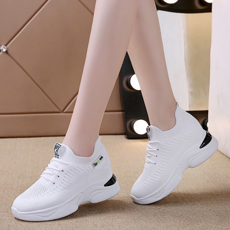 Giày Thể Thao Nữ Vải Cổ Chun Độn Đế SPEM TD 131 | BigBuy360 - bigbuy360.vn