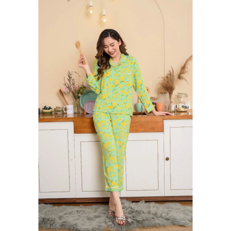 Bộ lanh (tole) pijama nữ việt thắng | BigBuy360 - bigbuy360.vn