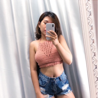 Áo len móc Handmade đi biển