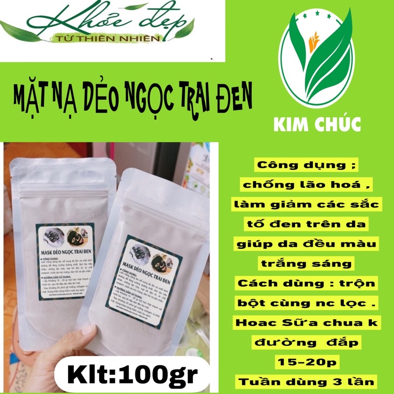 dẻo ngọc trai đen chuyên dùng spa