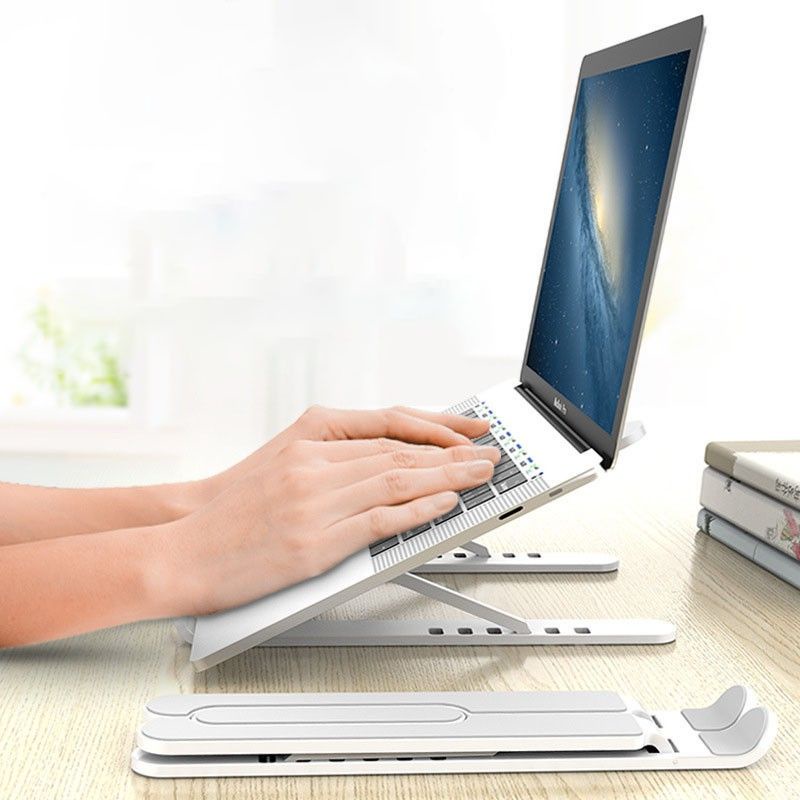 0Giá đỡ tản nhiệt Laptop, Macbook, Ipad nhựa ABS chắc chắn, có thể gấp gọn | BigBuy360 - bigbuy360.vn