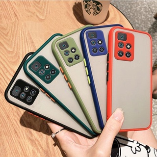 Dành Cho Xiaomi 11T Pro Redmi 10 Note 11s 10s Pro Max Poco X3 GT Mi 11 Lite Ốp Lưng Chống Sốc Máy Ảnh Trong Suốt Siêu Mờ