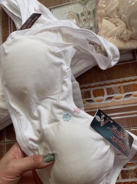 Áo lót áo bra học sinh cotton mềm đẹp_BR26