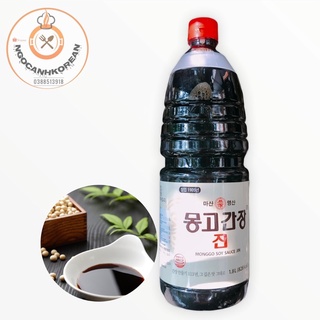 <HOT> NƯỚC TƯƠNG/ XÌ DẦU CHẤM MONGGO JIN HÀN QUỐC 1,8L