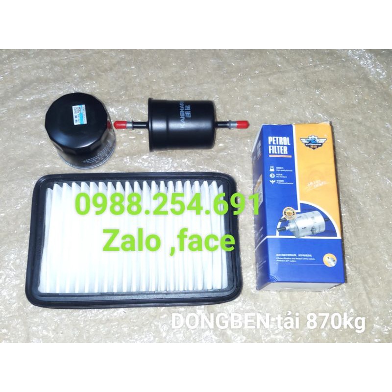Combo 3 lọc xe Dongben tải 870kg