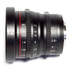 Ống Kính Meike 12mm T2.2 Cinema Lens - Ống Kính Quay Phim Cinematic có các ngàm cho M4/3, Fujfilm và Sony