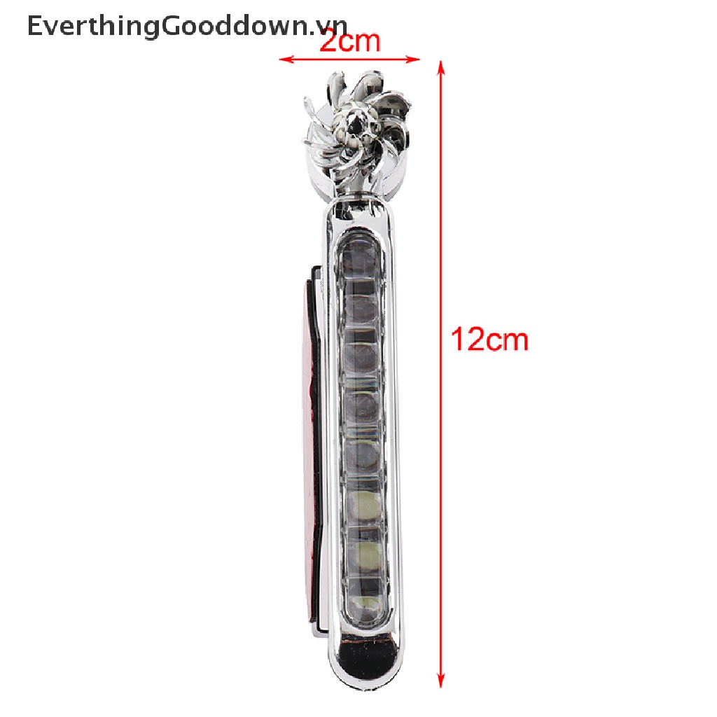 Đèn LED Chạy Ban Ngày 8 Bóng DRL Gắn Ngoài Cho Xe Hơi