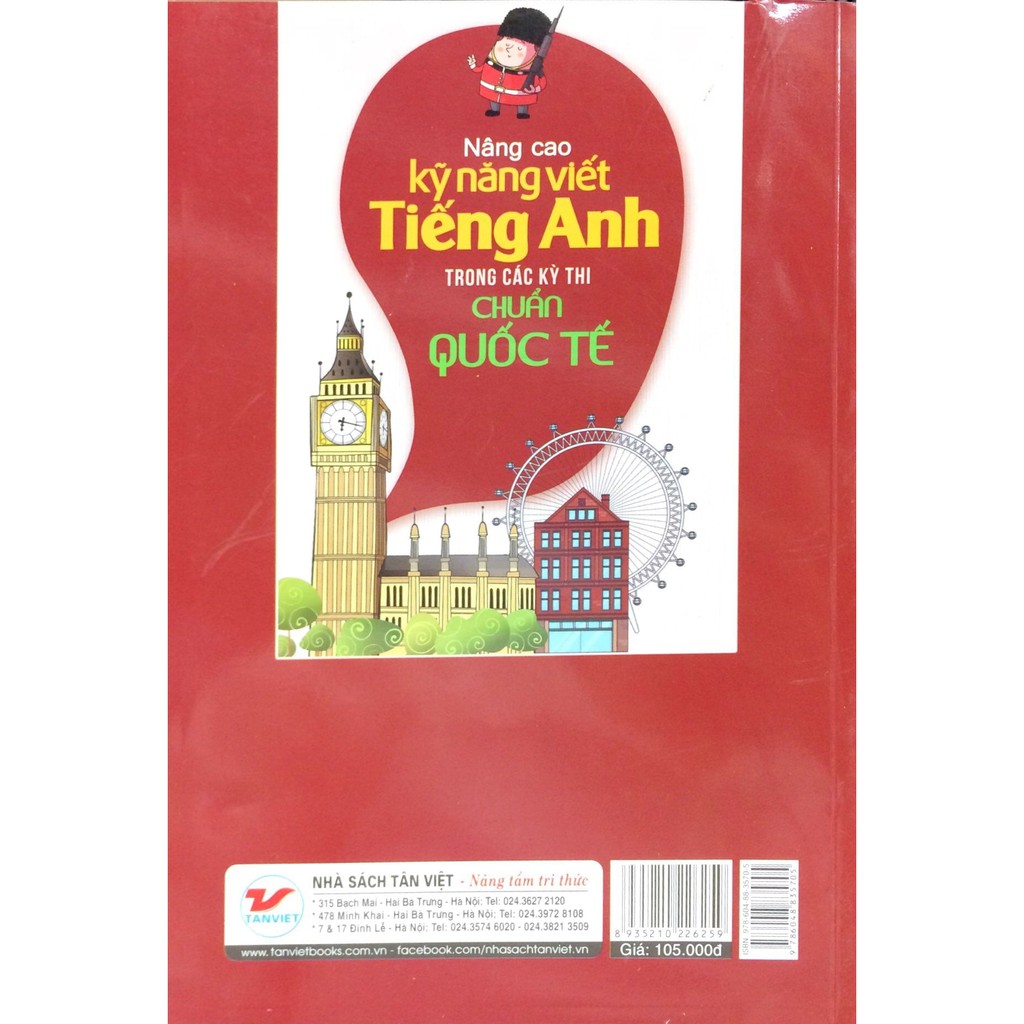 Sách - Nâng Cao Kỹ Năng Viết Tiếng Anh Trong Các Kỳ Thi Chuẩn Quốc Tế