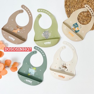 Yếm ăn dặm silicone ToBé