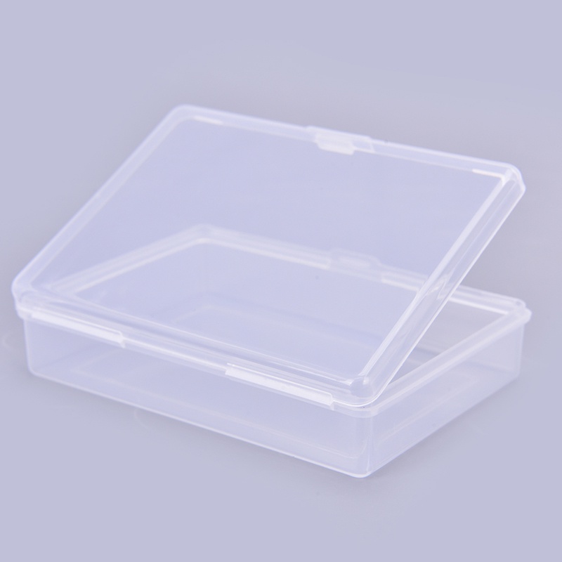 Set 4 hộp nhựa trong suốt đựng thẻ bài tiện lợi 10x7cm