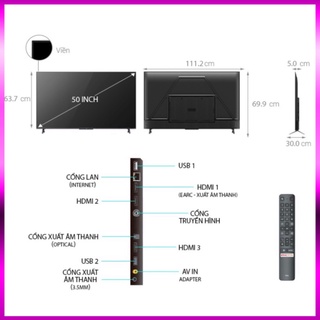 (SALE) . Tivi TCL 50 inch Smart tivi 4K Qled 50C726 _(.) .