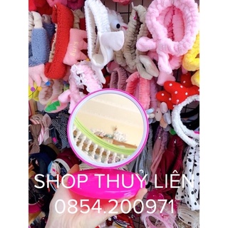 Gương để bàn tròn size 14x18cm