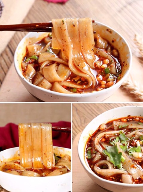 Miến dẹt đặc sản Trùng Khánh Tứ Xuyên/ Miến Dẹt ăn Lẩu | BigBuy360 - bigbuy360.vn