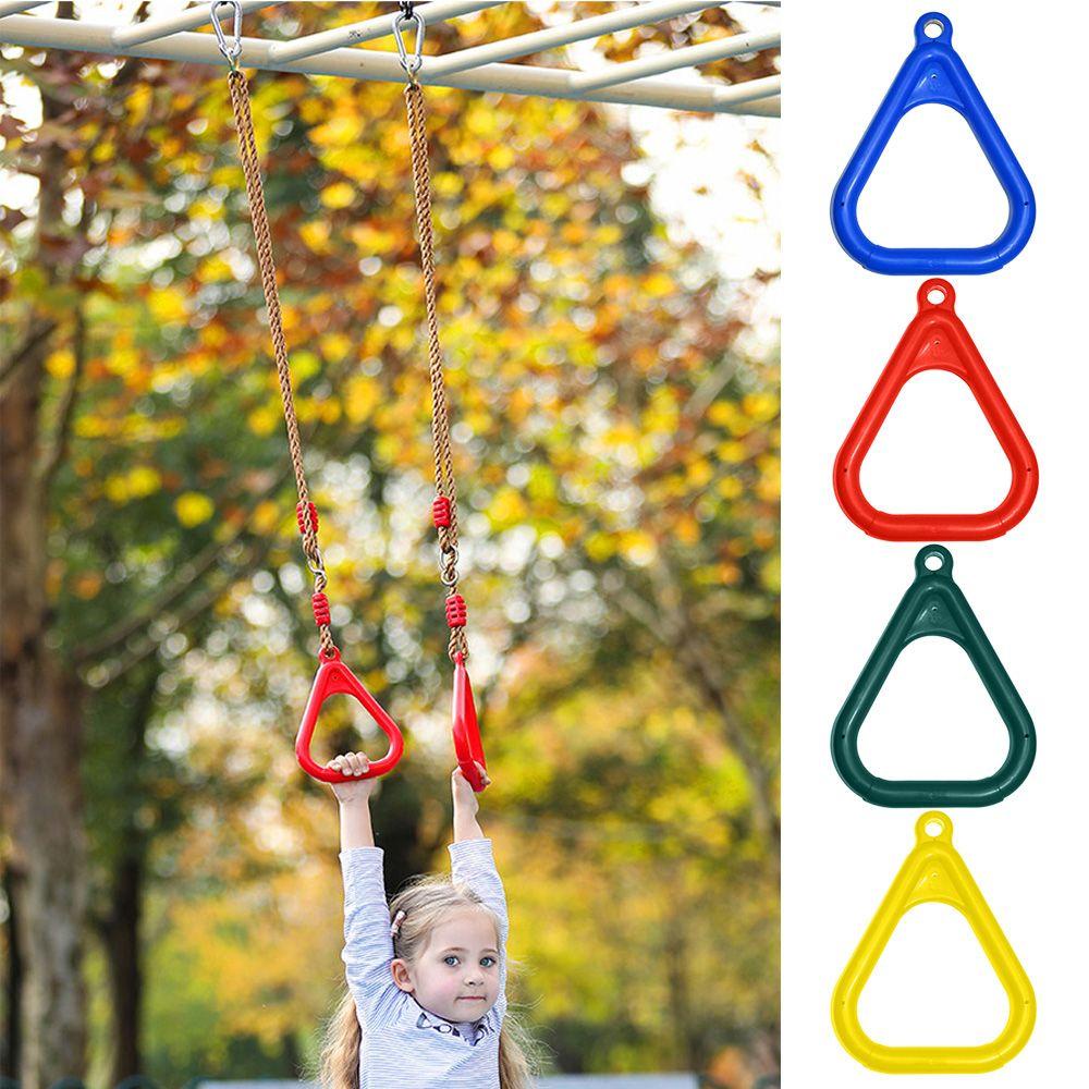 Set 1 / 2 Vòng Xích Đu Bằng Nhựa Luyện Tập Cánh Tay Cho Bé