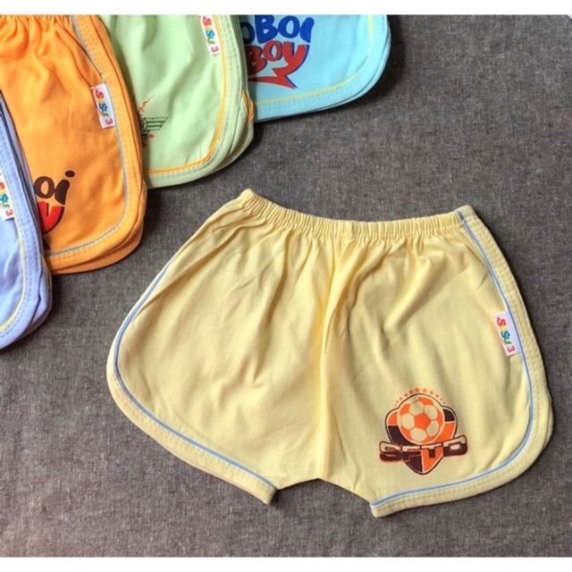 Sét 5/10 quần đùi màu Susu cho bé 5 đến 25kg