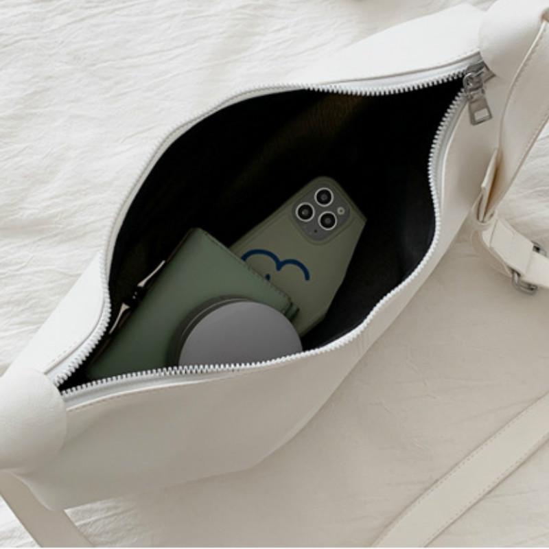 Túi Xách Đeo Vai/Đeo Chéo Ngăn Chứa Lớn Kiểu Dáng Đơn Giản Cho Nữ