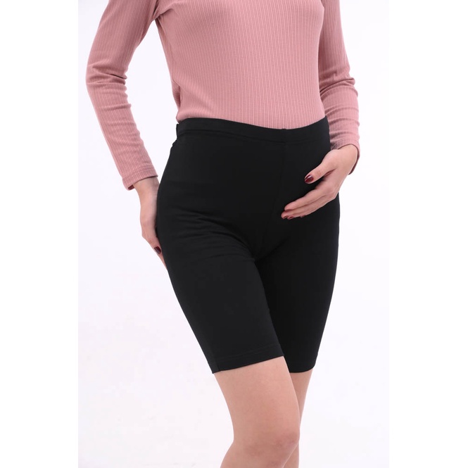 Quần legging ngố, chất cotton co giãn, có chun rút điều chỉnh vòng bụng, nhiều size - Thời trang đầm bầu cao cấp HONEY