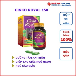 Hoạt huyết dưỡng não ginko royal 150