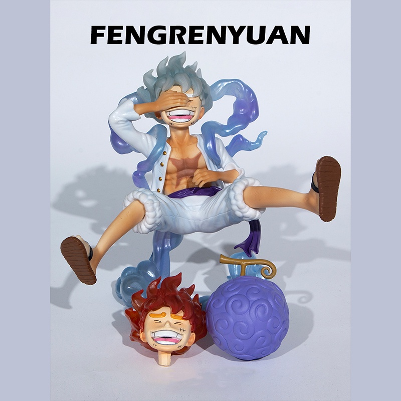 Mô Hình Nhân Vật Luffy Gear 5 Sun God Nikka 16cm Trong Phim One Piece
