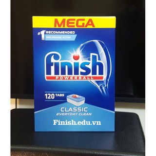 Viên rửa bát Finish 120 viên