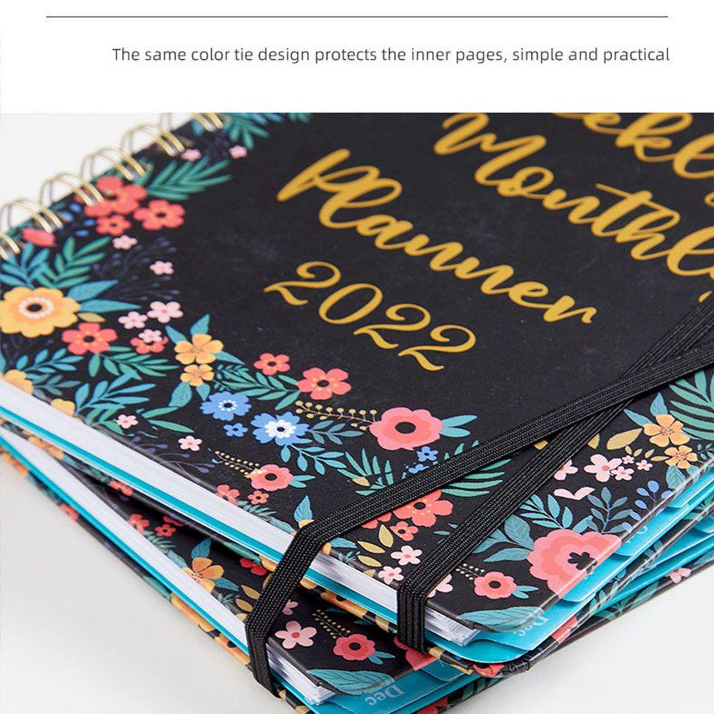 CHOOKEY Sổ Ghi Chú 2022 Ghi Kế Hoạch Hàng Ngày DIY