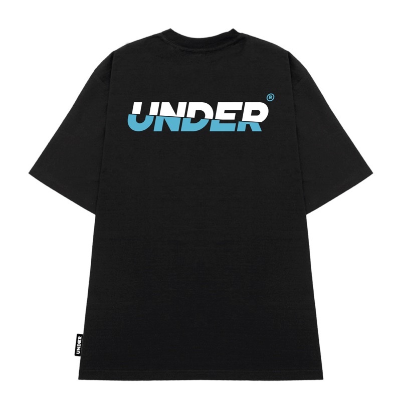 [Mã BMBAU50 giảm 50K đơn 150K] Áo thun UNDER Signature Logo Tee 2021 (Đen) - UTS007