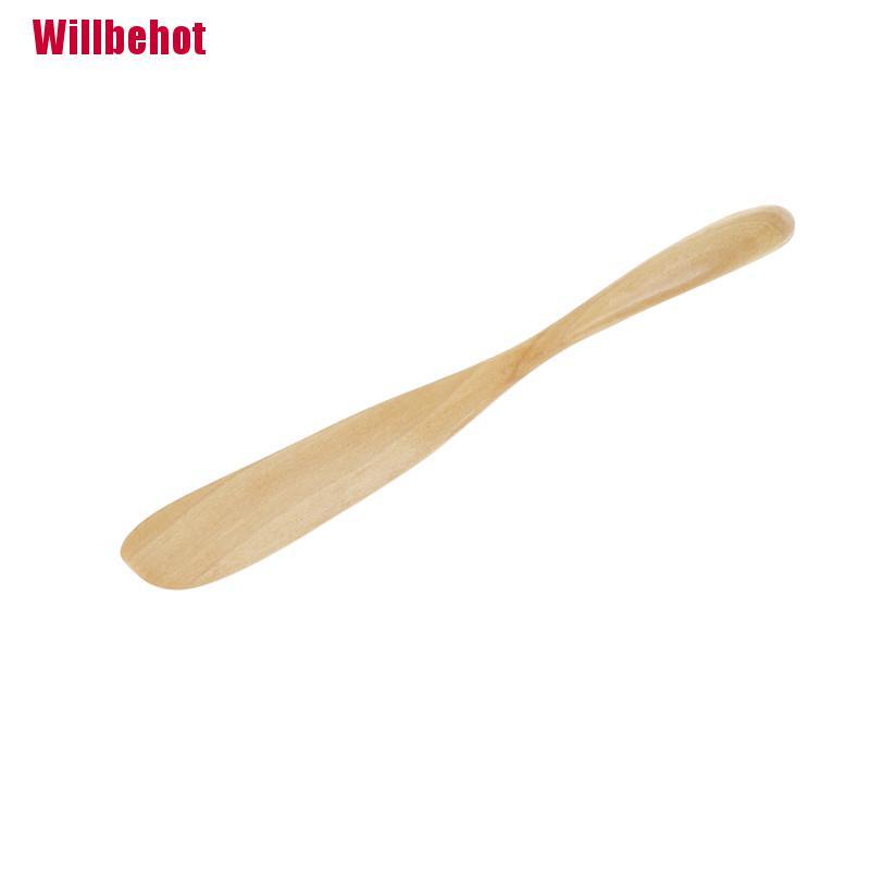 1 Dụng Cụ Phết Bơ Bằng Gỗ