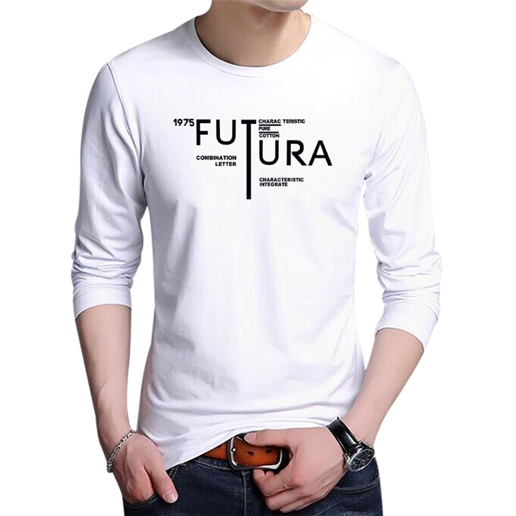 Áo T shirt nam dài tay in hình cá tính thời trang thu đông nam | BigBuy360 - bigbuy360.vn