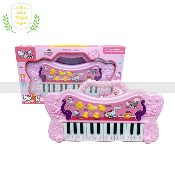 Đồ chơi đàn piano Hello Kitty